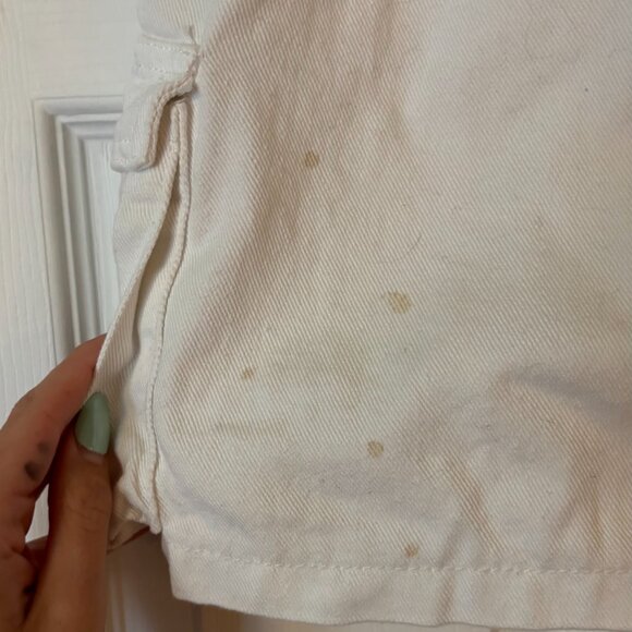 White Cargo Skirt - Originally 20.00 AT LOWEST SUGGESTED LISTING - Picture 2 of 4